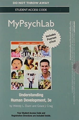 NEW MyLab Psychology with eText -- Standalone Access Card -- for Understanding Human Development (3rd Edition)