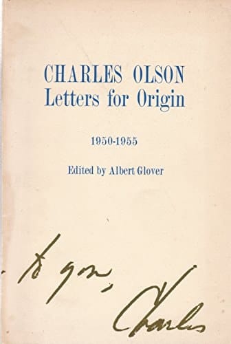 Letters for Origin, 1950-56