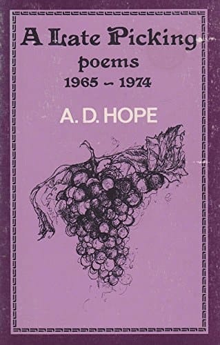 A Late Picking: Poems, 1965-1974