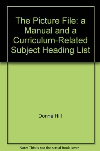 The picture file: A manual and a curriculum-related subject heading list