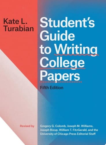 Student’s Guide to Writing College Papers