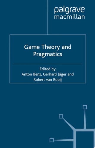 Game Theory and Pragmatics