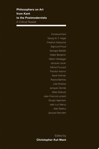 Philosophers on Art from Kant to the Postmodernists