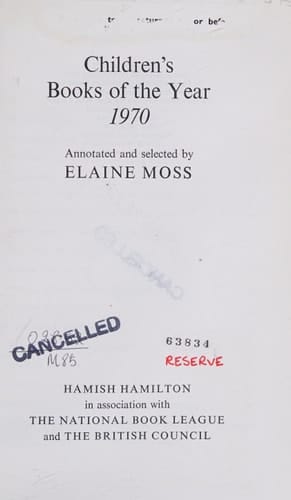 Children's Books of the Year 1974