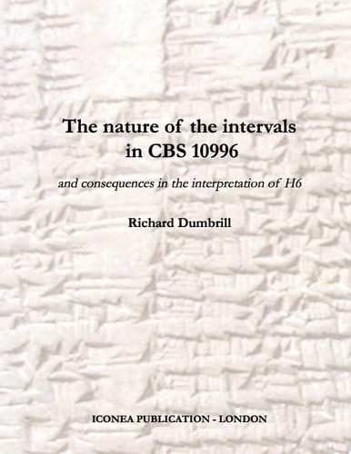 The nature of the intervals in CBS 10996