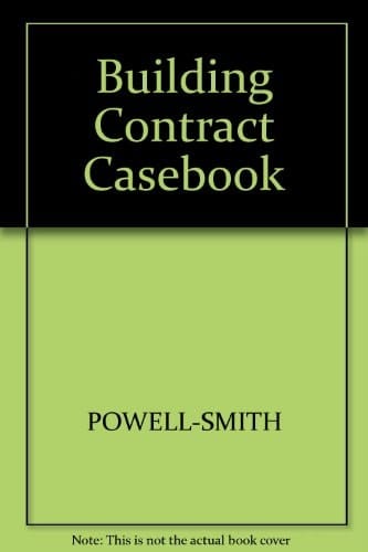 A Building Contract Casebook