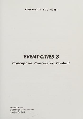 Event-cities 3