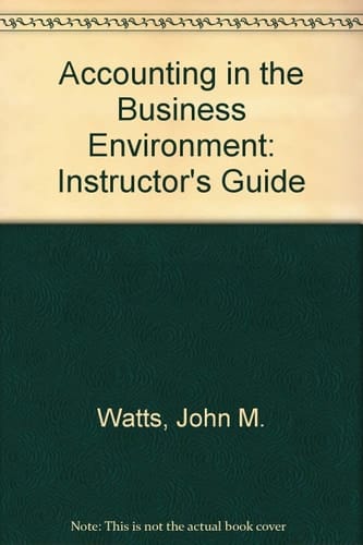 Accounting in the Business Environment