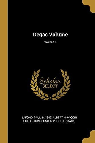 Degas Volume; Volume 1