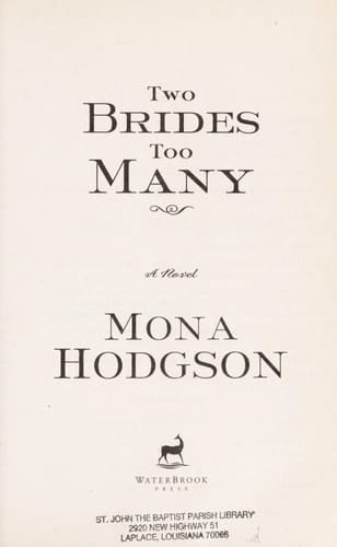 Two Brides Too Many