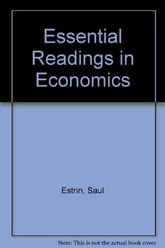 Essential Readings in Economics