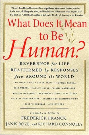 What does it mean to be human?