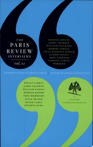 The Paris Review Interviews, II