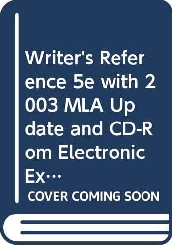 Writer's Reference 5e with 2003 MLA Update and CD-Rom Electronic Exercises for Writer's Reference 5e and CD-Rom IX + Patterns for College Writing 9e + Getting the Picture + Comment for Writer's Reference 5e