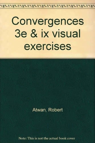Convergences 3rd Ed + Ix Visual Exercises