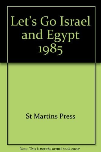 Let's Go Israel and Egypt, 1985