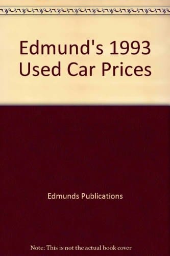 Edmund's 1992 Used Car Prices