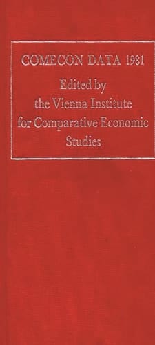 COMECON Data 1981