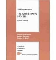 The Administrative Process: Supplement (American Casebook Series)