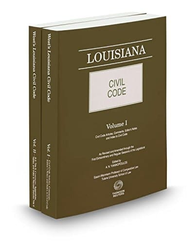 Louisiana Civil Code 2003