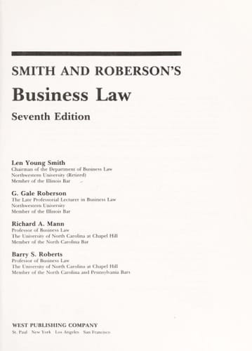 Business Law