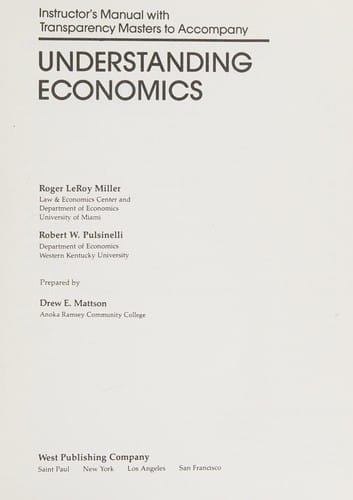 Understanding Economics