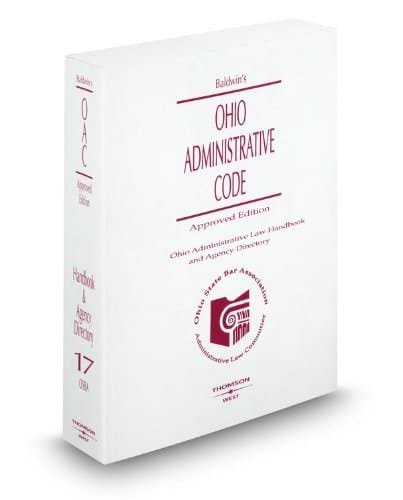 Ohio Administrative Code Complete to June 30, 2010