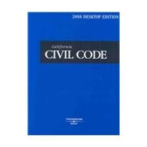California Civil Code, 2008