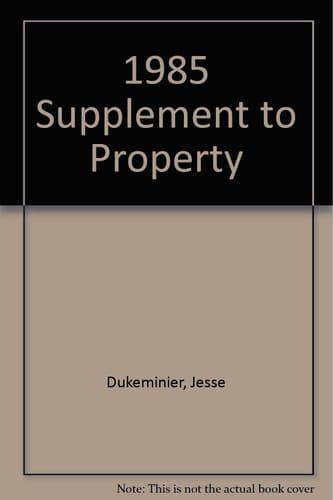 Property 1985 Supplement
