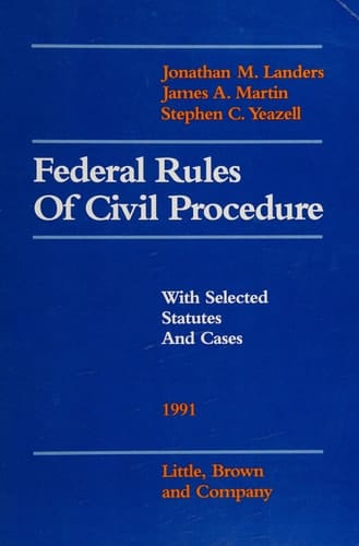 Civil Procedure Supplement 1991