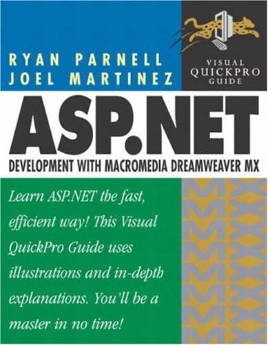 ASP. Net Development with Dreamweaver Mx
