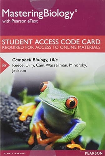 MasteringBiology with Pearson EText -- Standalone Access Card -- for Campbell Biology
