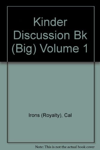Kinder Discussion Bk (Big) Volume 1