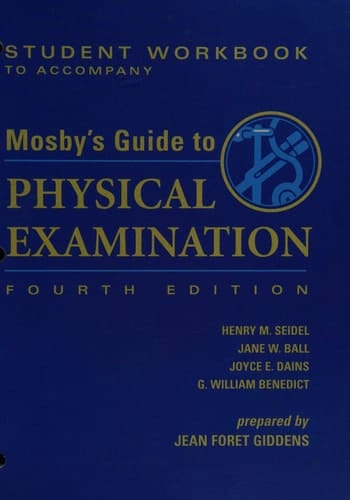 Mosby's Guide to Physical Examination