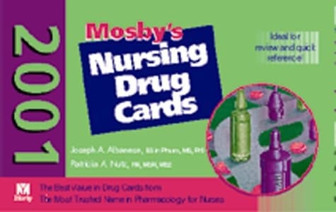 Mosby Drug Cards, 2001 Edition