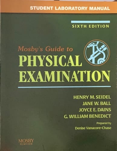 Mosby's Guide to Physical Examination