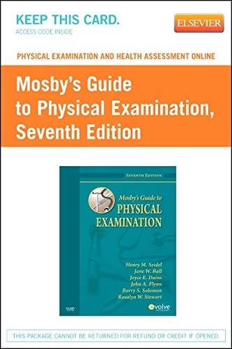 Mosby's Guide to Physical Examination
