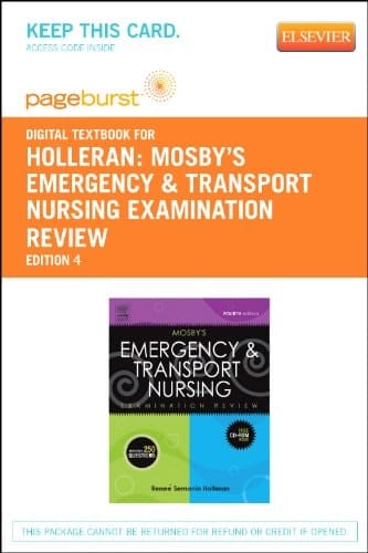Mosby's Emergency & Transport Nursing Examination Review Pageburst Retail