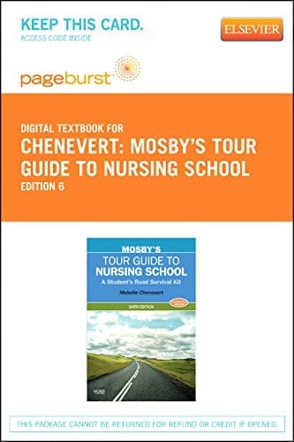 Mosby's Tour Guide to Nursing School A Student's Road Survival Kit - Pageburst Retail