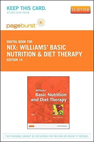 Williams' Basic Nutrition & Diet Therapy Pageburst Access Code