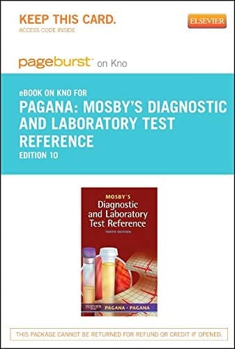 Mosby's Diagnostic and Laboratory Test Reference - Elsevier eBook on Intel Education Study (Retail Access Card)