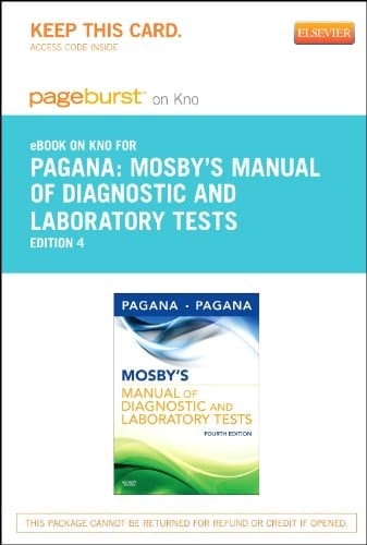 Mosby's Manual of Diagnostic and Laboratory Tests - Elsevier eBook on Intel Education Study (Retail Access Card)