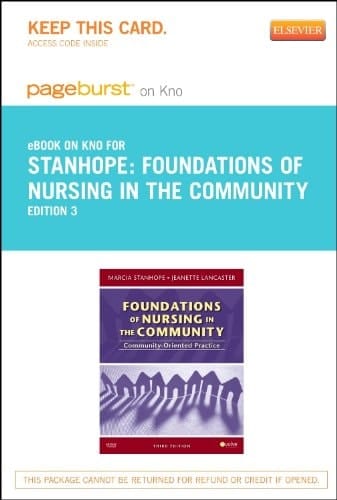 Foundations of Nursing in the Community - Elsevier eBook on Intel Education Study (Retail Access Card): Community-Oriented Practice