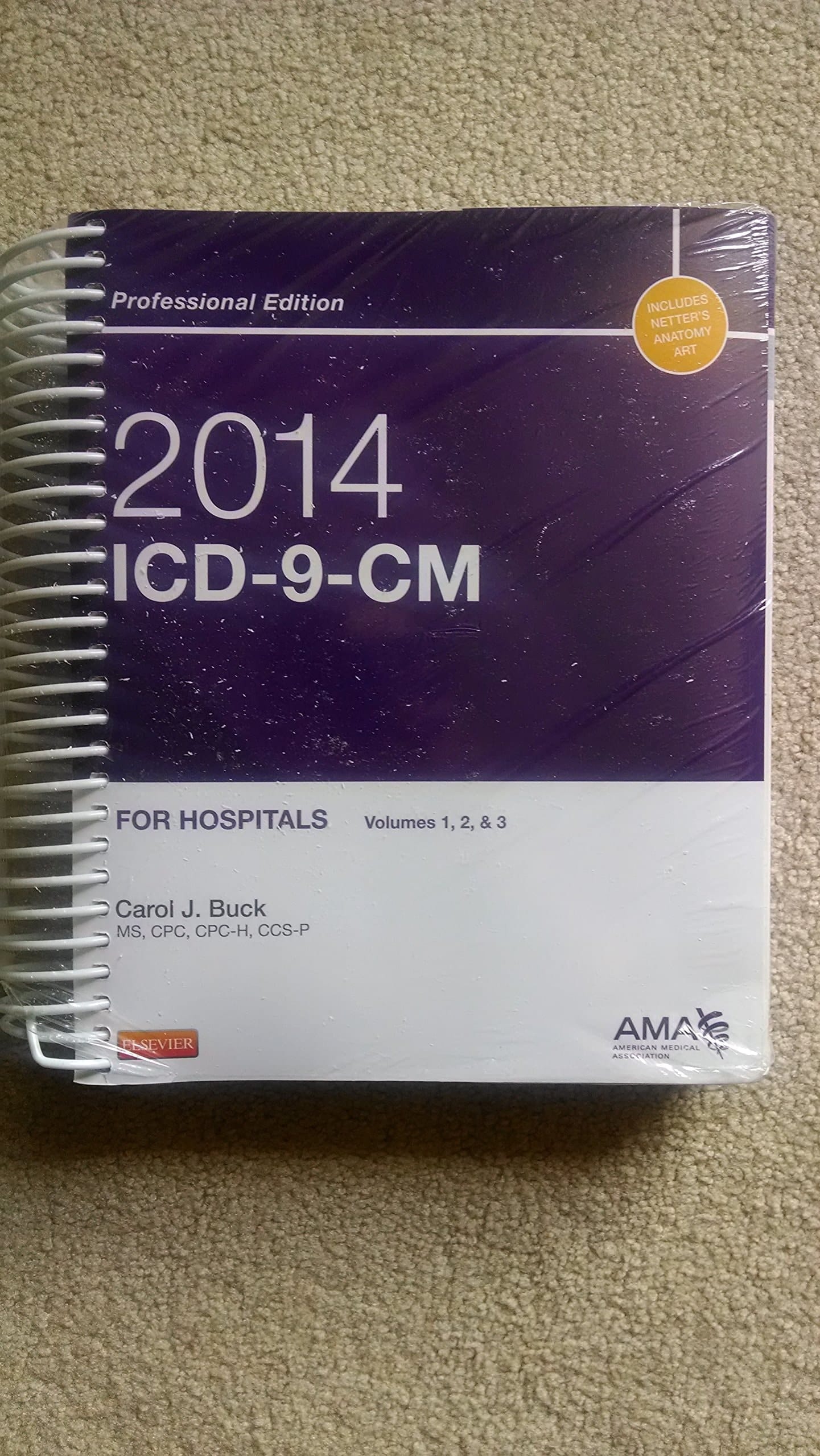 2014 ICD-9-CM for Hospitals, Volumes 1, 2 and 3 Professional Edition
