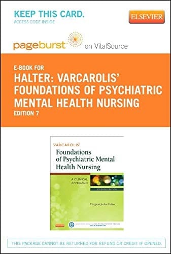 Varcarolis' Foundations of Psychiatric Mental Health Nursing - Elsevier eBook on VitalSource (Retail Access Card): A Clinical Approach