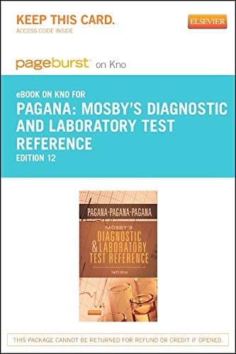 Mosby's Diagnostic and Laboratory Test Reference - Elsevier eBook on Intel Education Study (Retail Access Card)