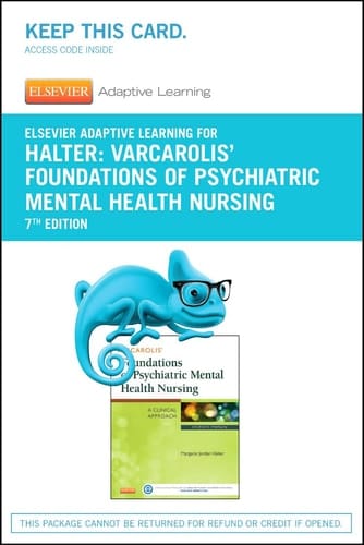 Elsevier Adaptive Learning for Varcarolis' Foundations of Psychiatric Mental Health Nursing Access Card