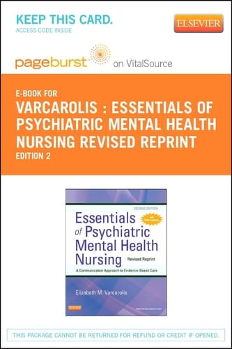 Essentials of Psychiatric Mental Health Nursing - Revised Reprint - Elsevier eBook on VitalSource (Retail Access Card)