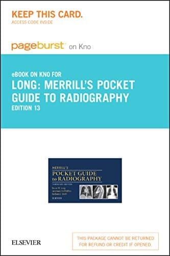 Merrill's Pocket Guide to Radiography - Elsevier eBook on Intel Education Study (Retail Access Card)