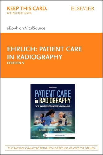 Patient Care in Radiography - Elsevier eBook on VitalSource (Retail Access Card): With an Introduction to Medical Imaging